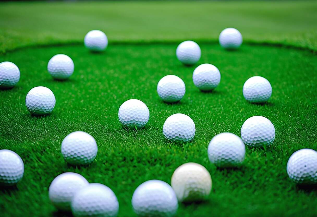 Comprendre les caractéristiques d'une balle de golf