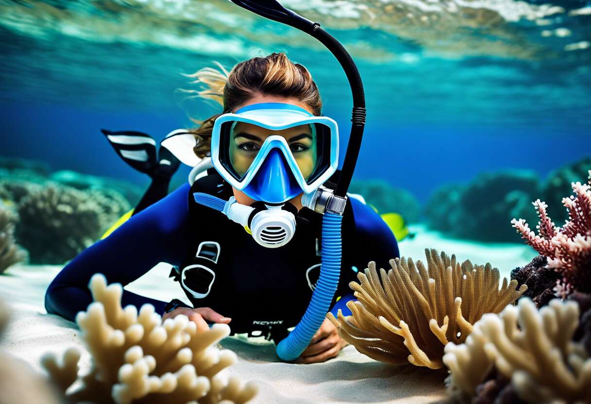 Le masque de plongée : votre fenêtre sous-marine