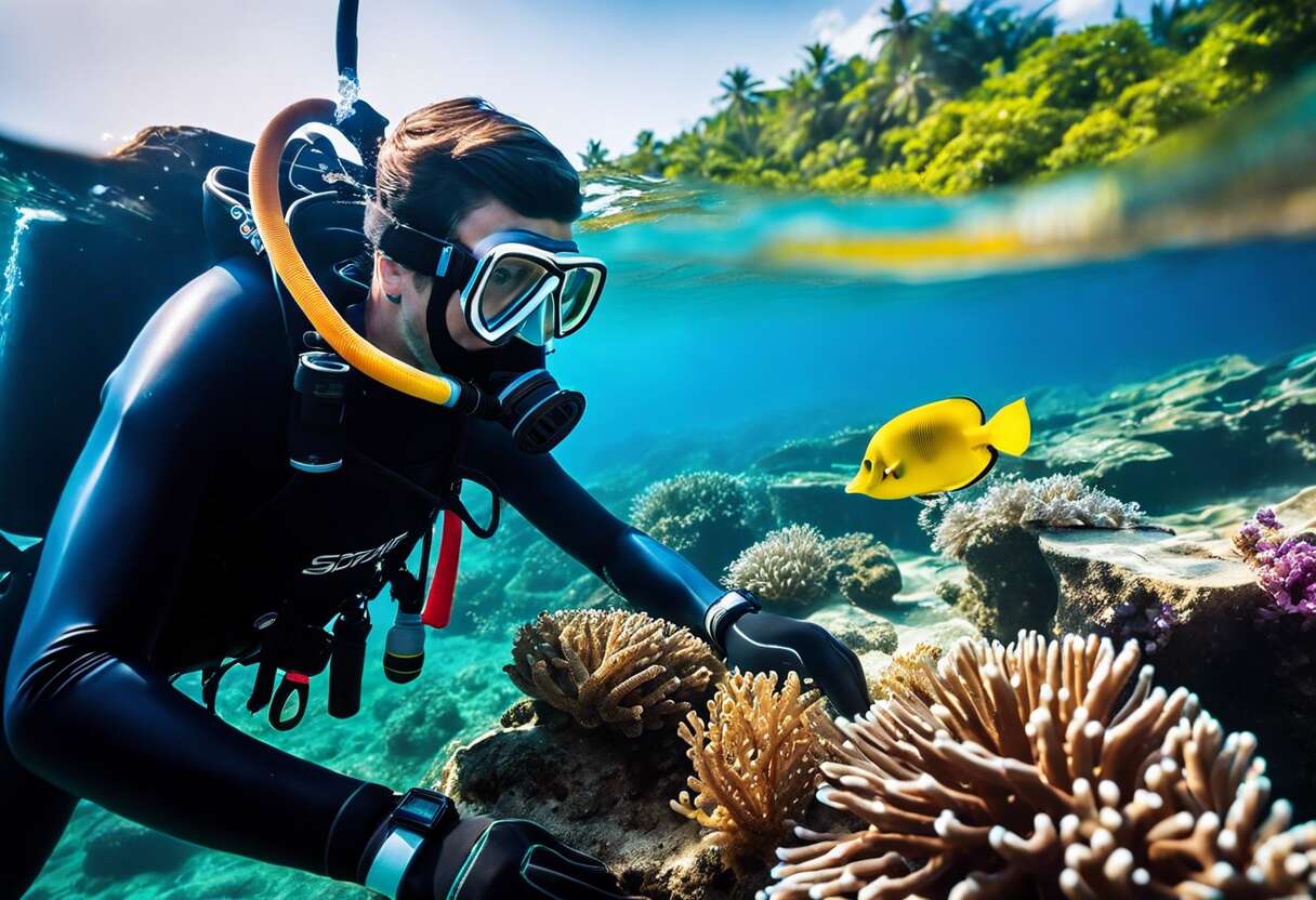 Plongée sous-marine : équipement essentiel pour débutants