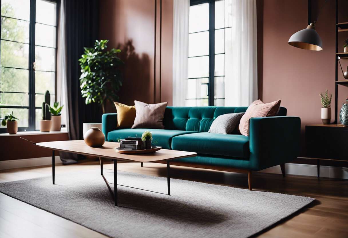 La couleur du canapé : comment accorder avec votre décoration actuelle