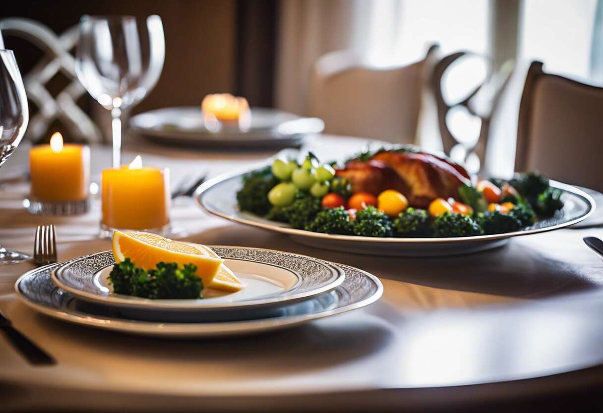L'assiette, une touche esthétique pour vos repas