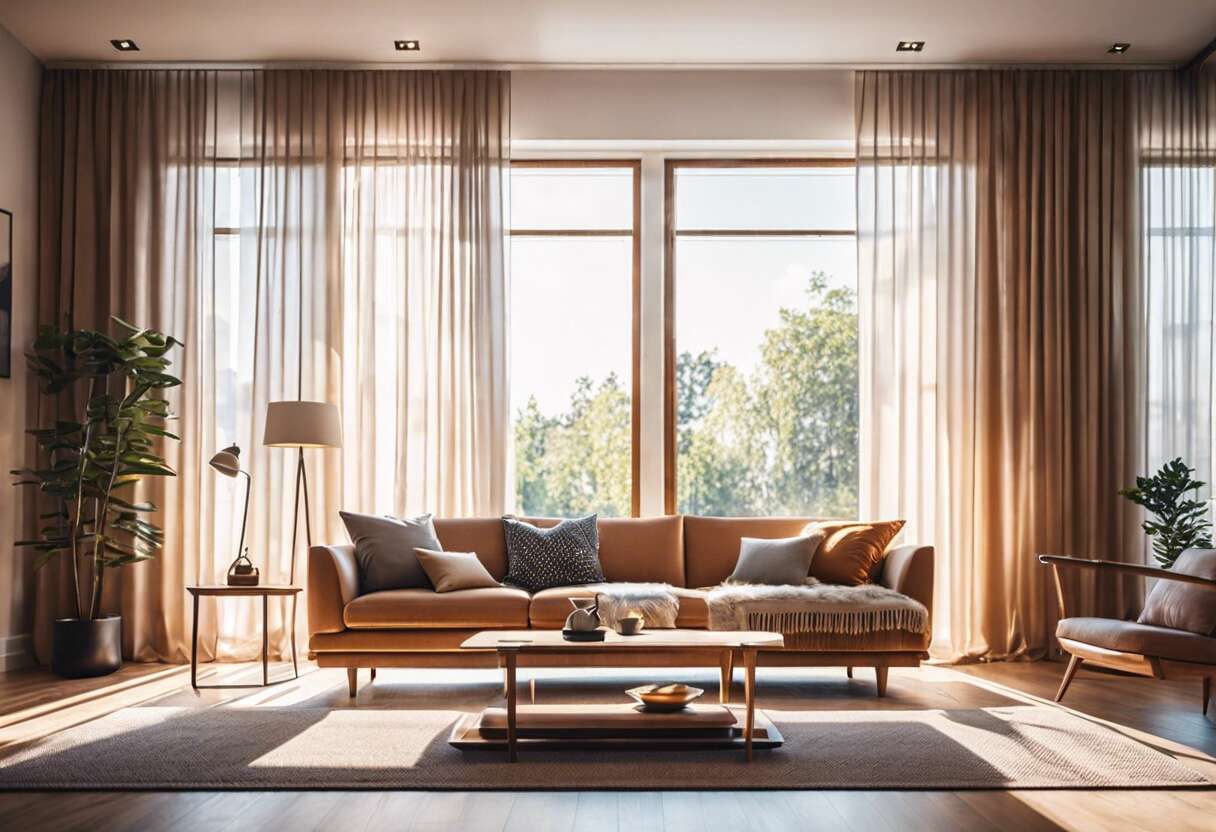 Les avantages des voilages dans la décoration intérieure