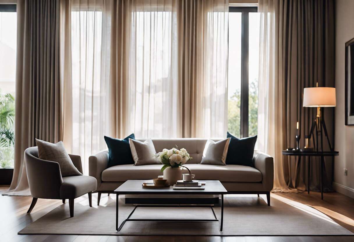 Installation et entretien : astuces pratiques pour vos rideaux et voilages