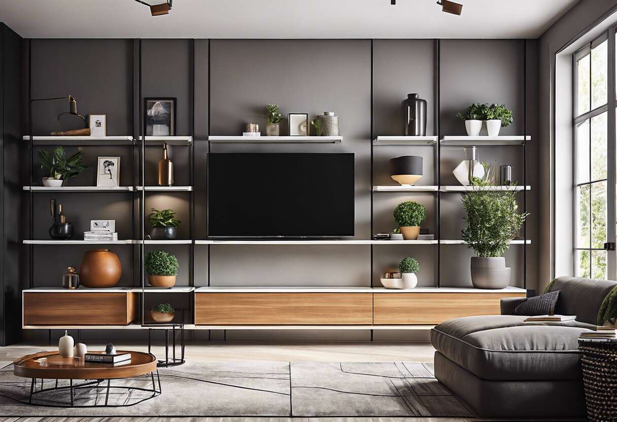 Des étagères pour chaque pièce : sélectionner le modèle adapté à vos besoins et votre espace