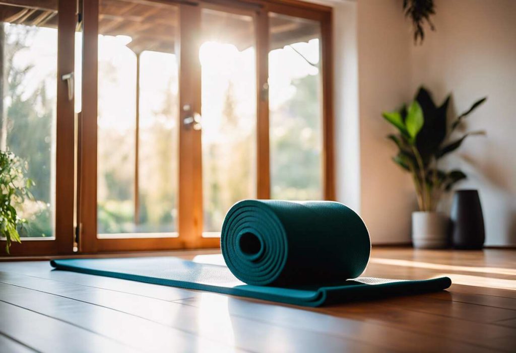 Yoga chez soi : sélection de tapis écologiques et confortables