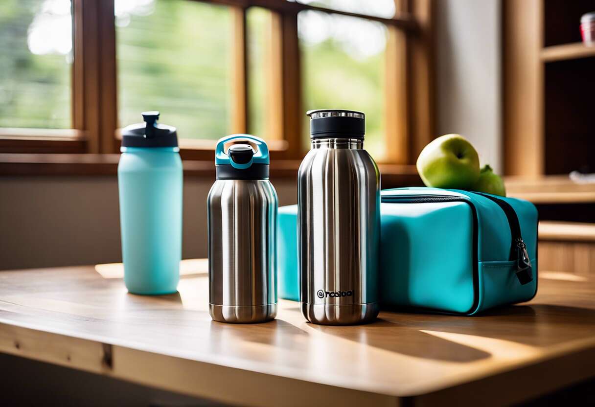 Gourdes isothermes et lunchbox : pour une pause déjeuner saine