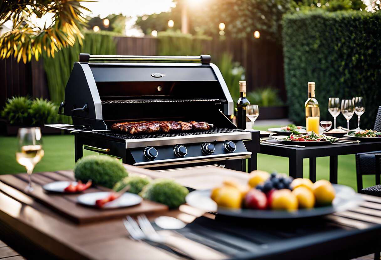 Barbecues et planchas haut de gamme : pour des repas en plein air réussis