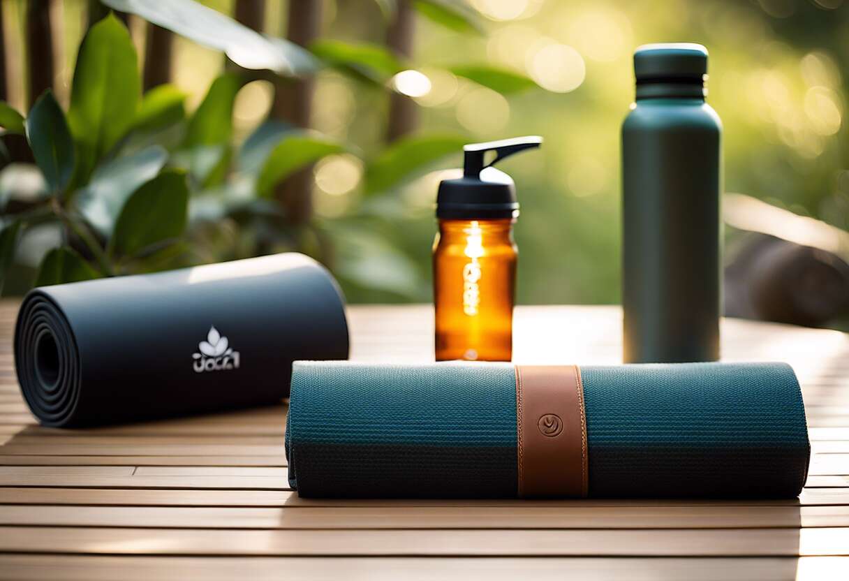 Les accessoires essentiels pour un yoga minimaliste en déplacement