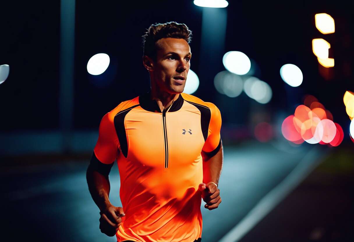 S'habiller pour être visible : sécurité et style en pratique nocturne ou par faible luminosité