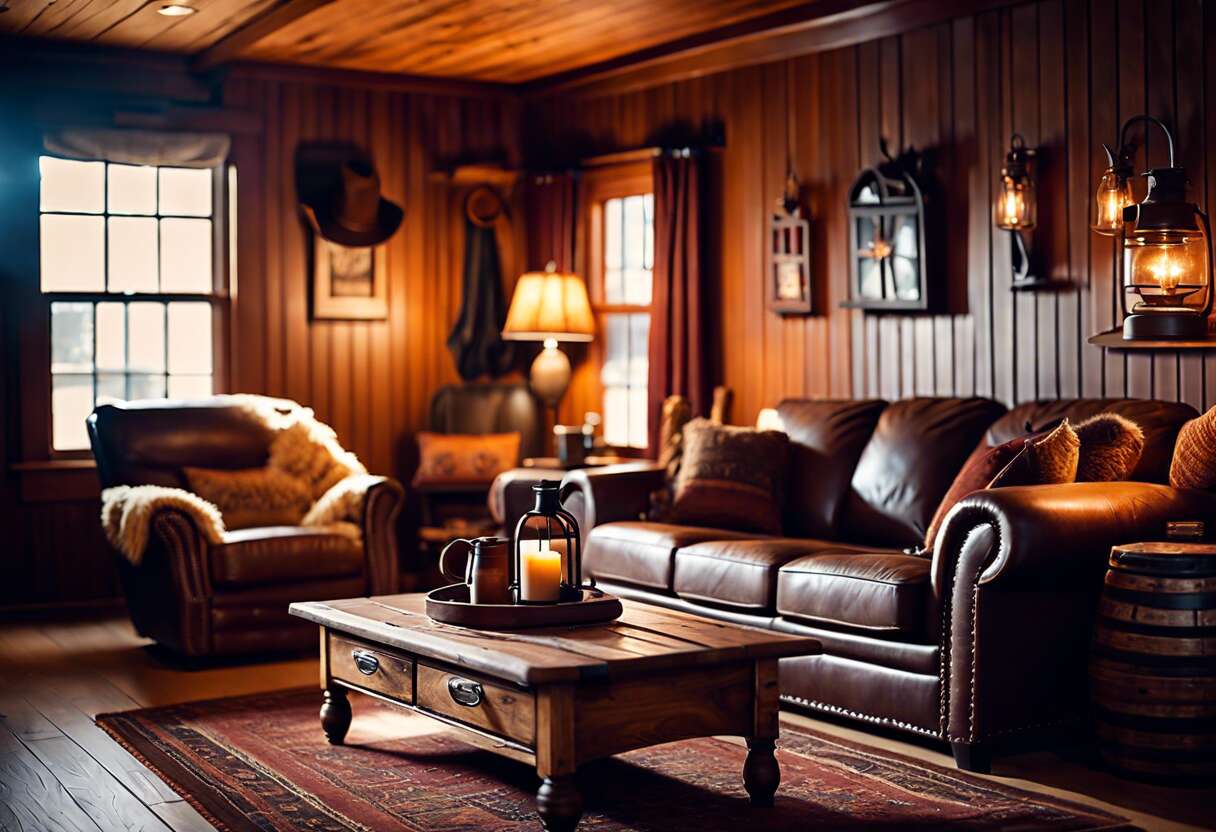 L'art de recréer l'ouest sauvage chez soi : astuces déco et ambiance far west