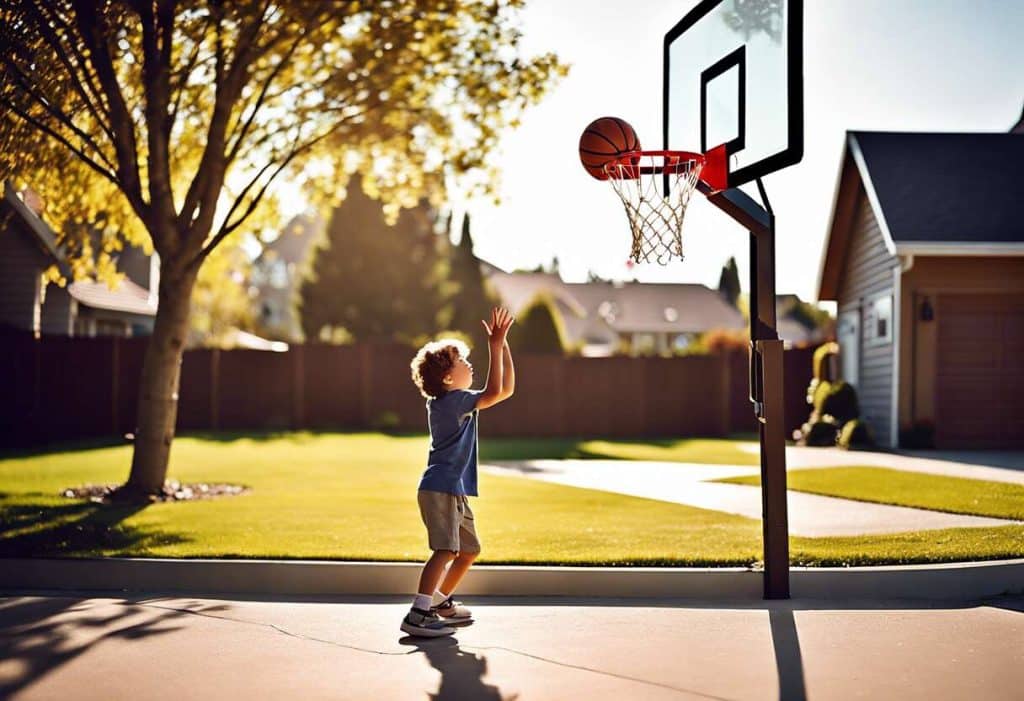 Basket-ball junior : choisir le bon panier pour votre enfant