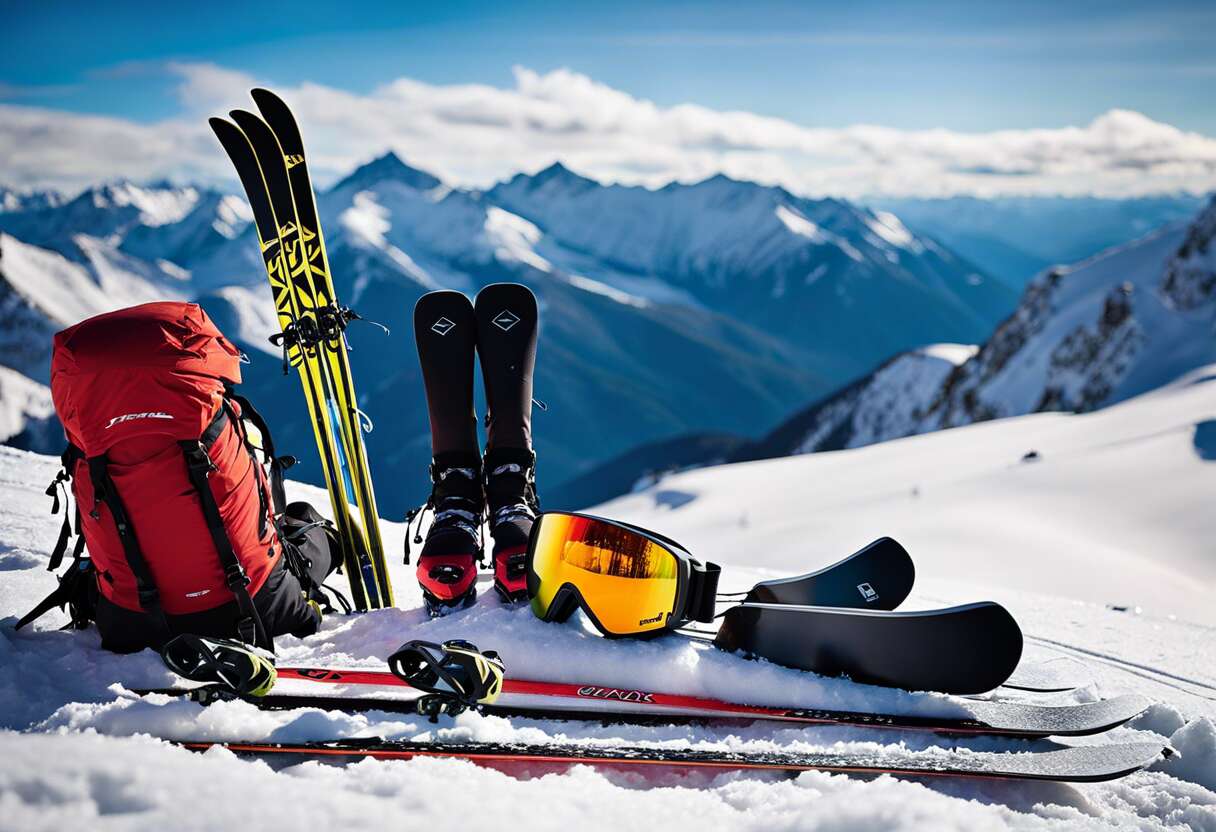 équipements de base pour le ski de randonnée : faire le bon choix