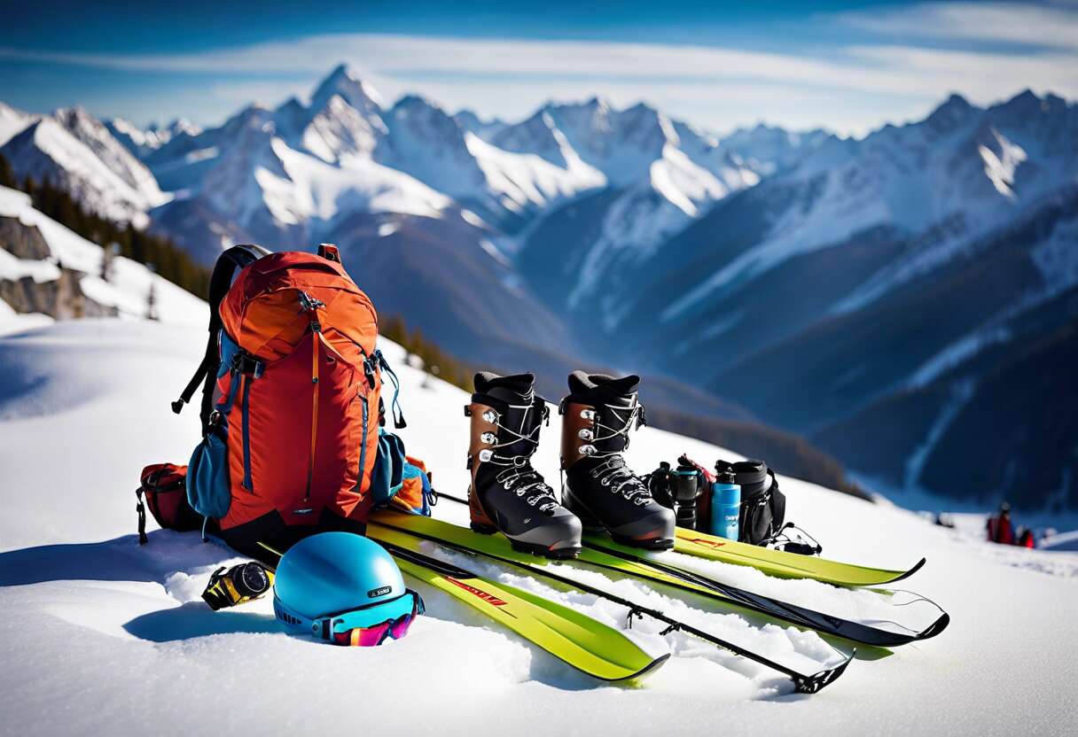 Ski de randonnée hors-piste : les indispensables à emporter