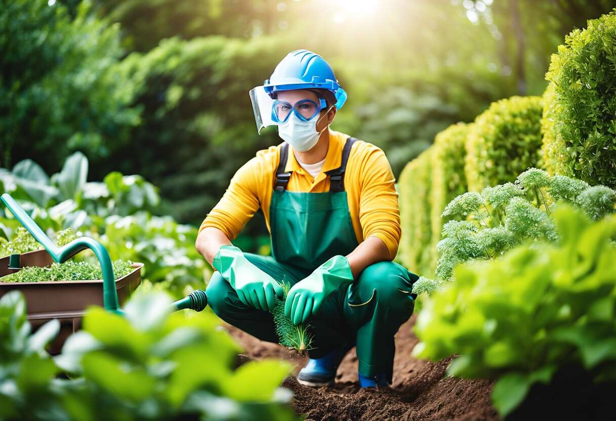 Équipement de protection individuelle : indispensables pour le jardinage sécurisé