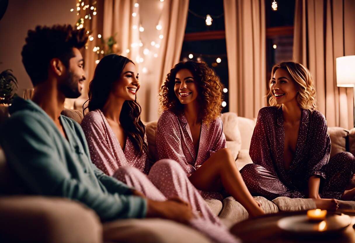 Pyjama party chic : tout savoir pour une soirée réussie entre amis