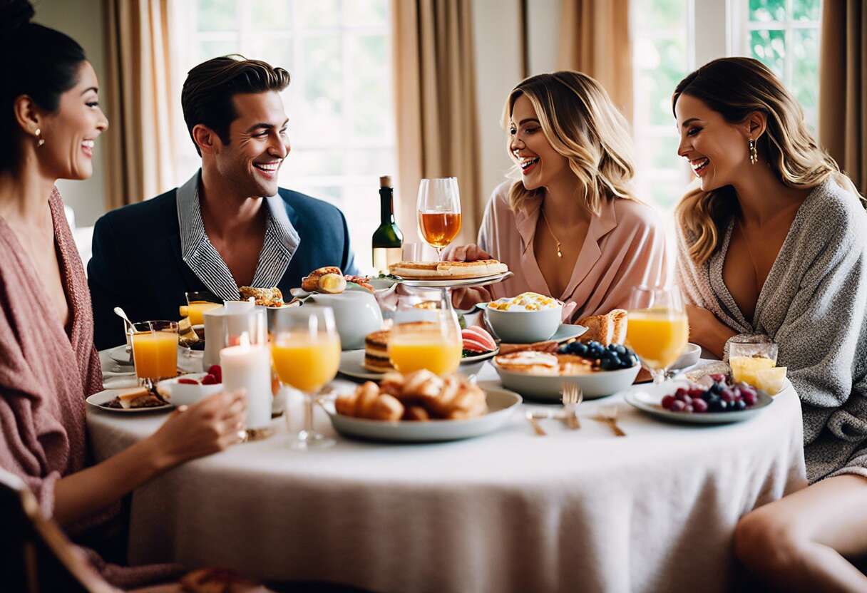 Les petits plus du lendemain : brunch et souvenirs