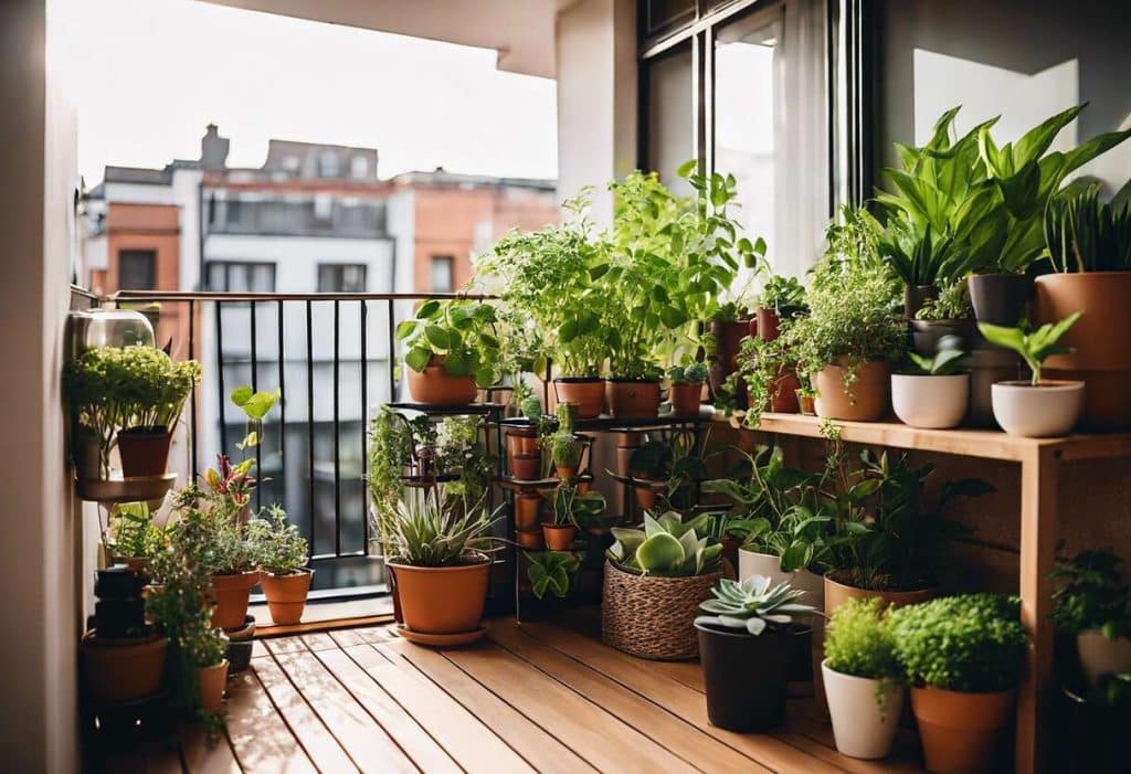 Jardinage urbain : solutions compactes pour petits espaces