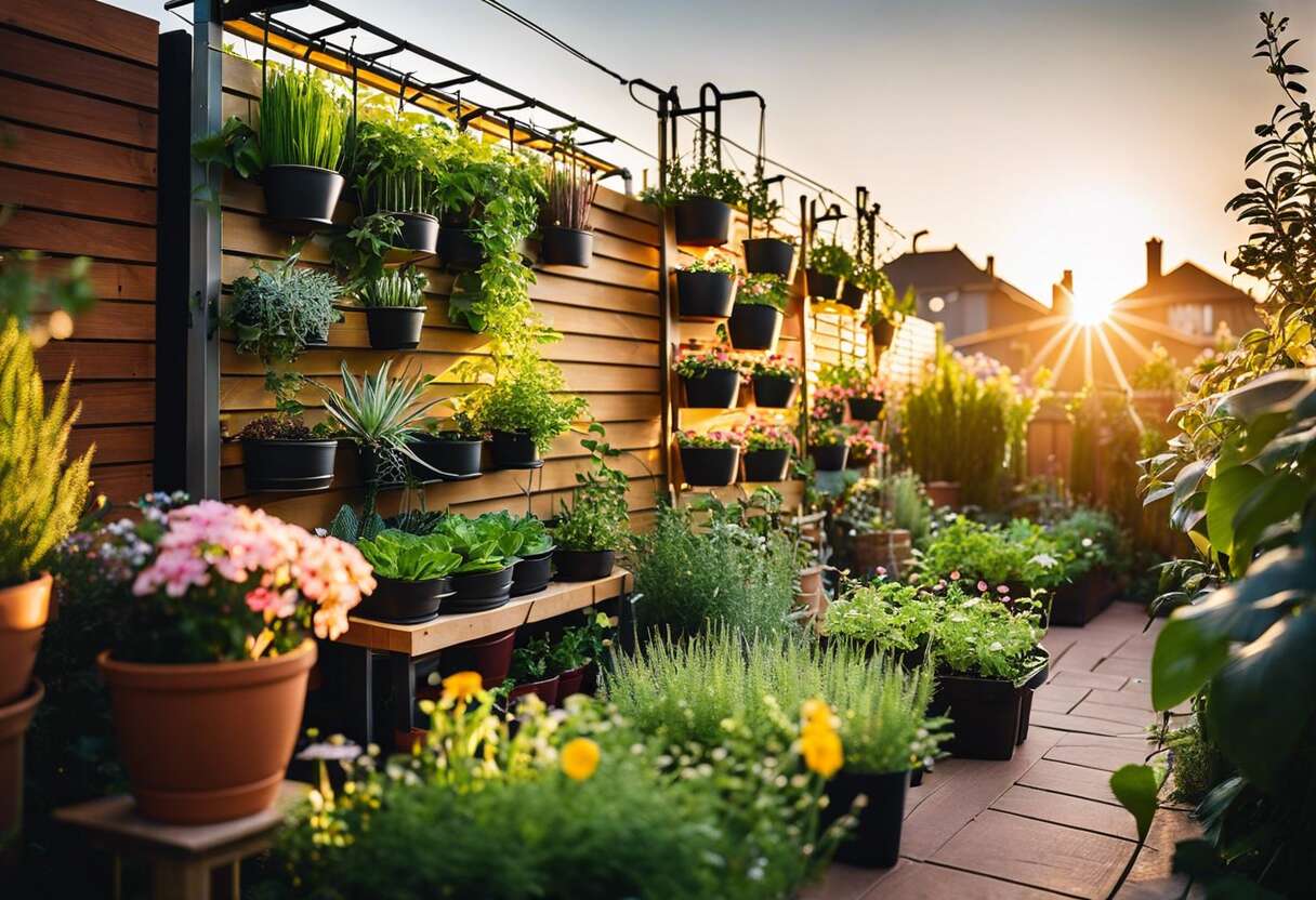 Sélectionner des plantes adaptées aux petits jardins urbains