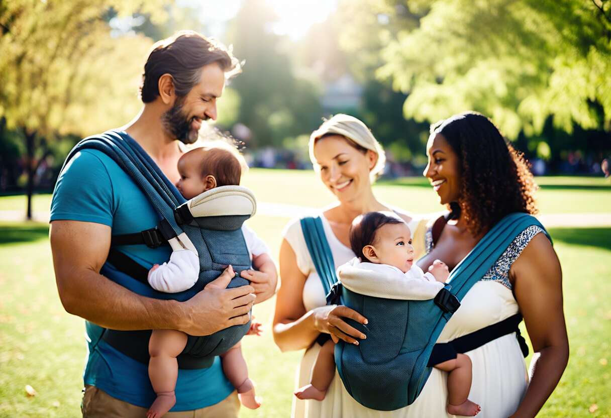 Porte-bébé physiologique versus écharpe de portage : lequel privilégier ?