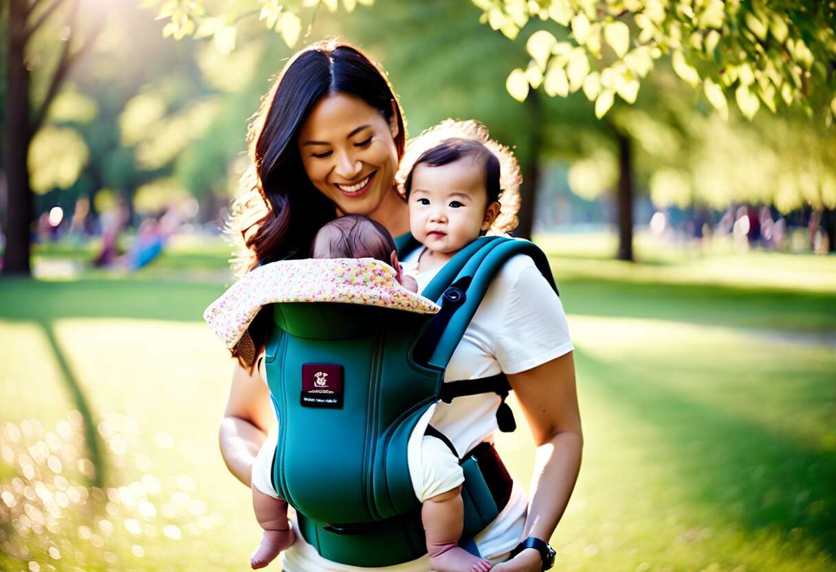 La variété des porte-bébés sur le marché : préformés, meï-taï, slings et plus encore