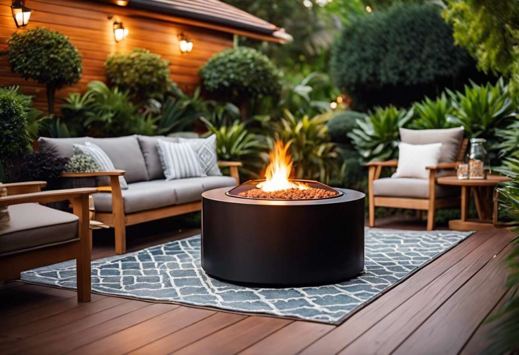 Découvrez l'objet déco tendance pour  votre jardin : la table basse brasero