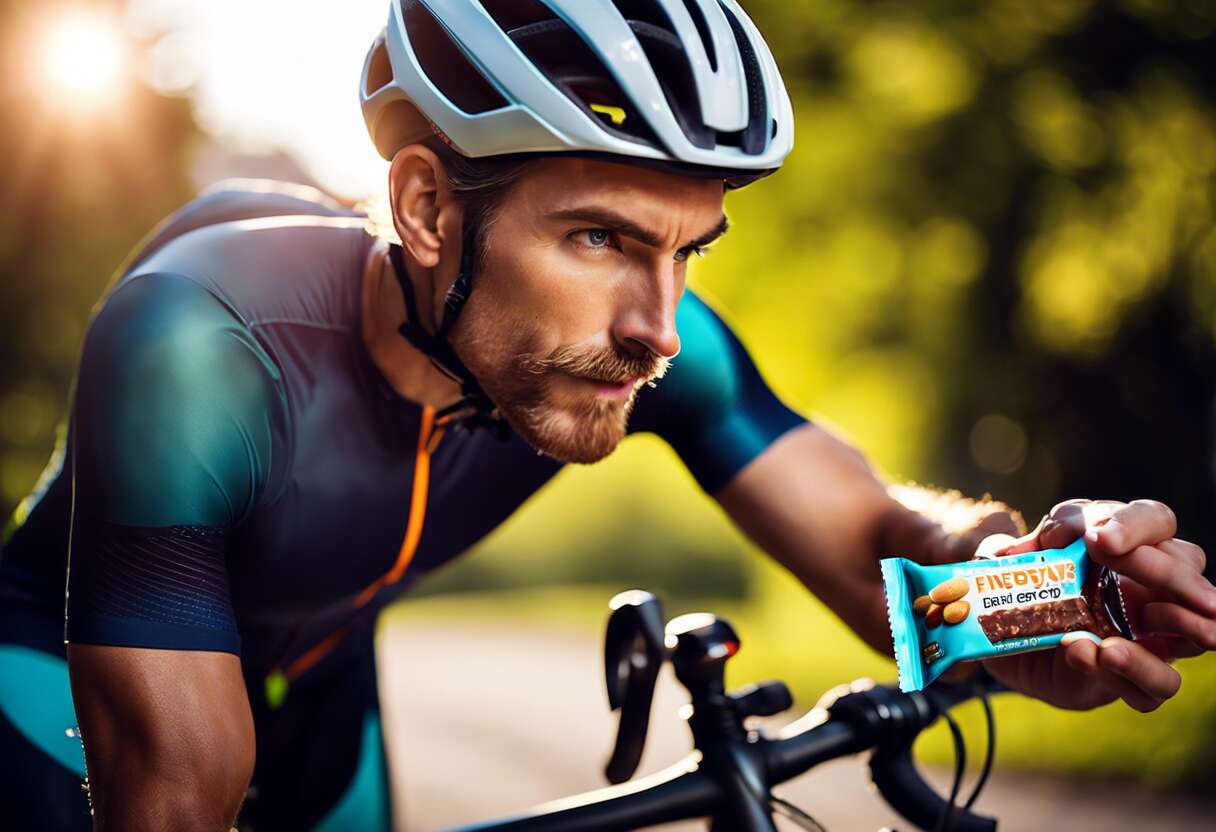 Nutrition du cycliste : barres énergétiques et compléments sur mesure