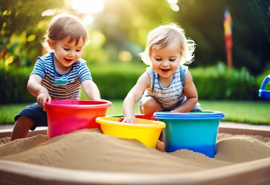 Bacs à sable et créativité : les meilleures options pour vos tout-petits
