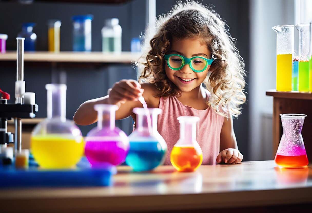 Des expériences à la maison : science amusante et éducative