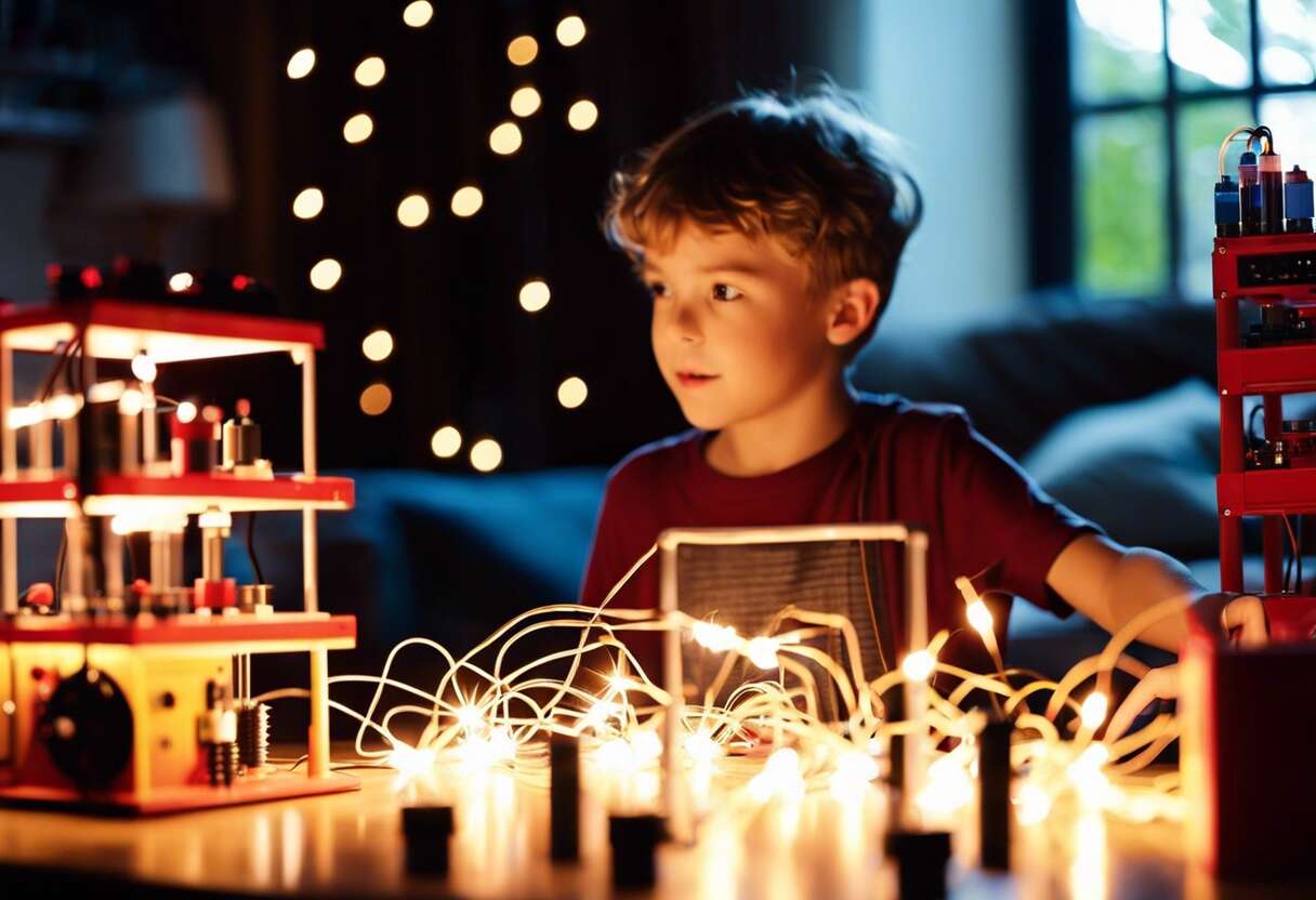 Expérimenter avec l'électricité : coffrets pour jeunes électrons libres