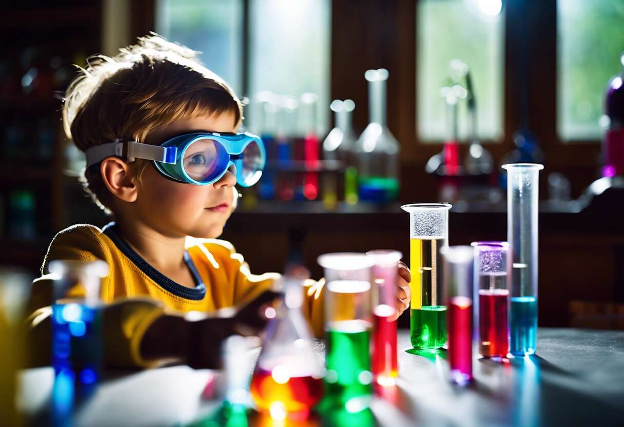 La chimie s'invite dans le jeu : coffrets de création et découvertes