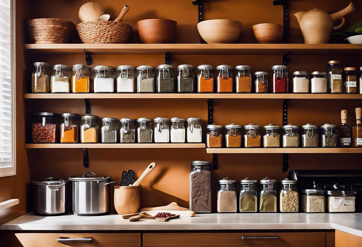 Rentabiliser l'espace cuisine : astuces de rangement efficaces