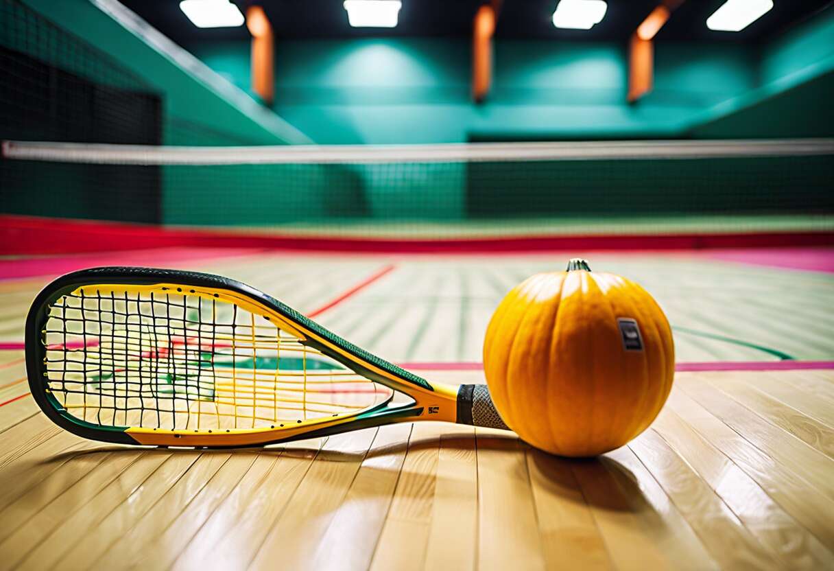 L'équipement de base pour commencer le squash