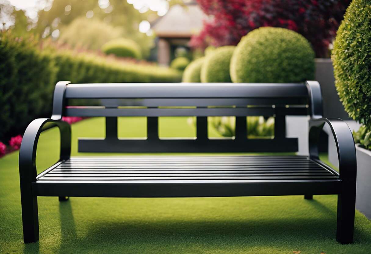 Bancs design pour jardins modernes : plus qu'un simple siège