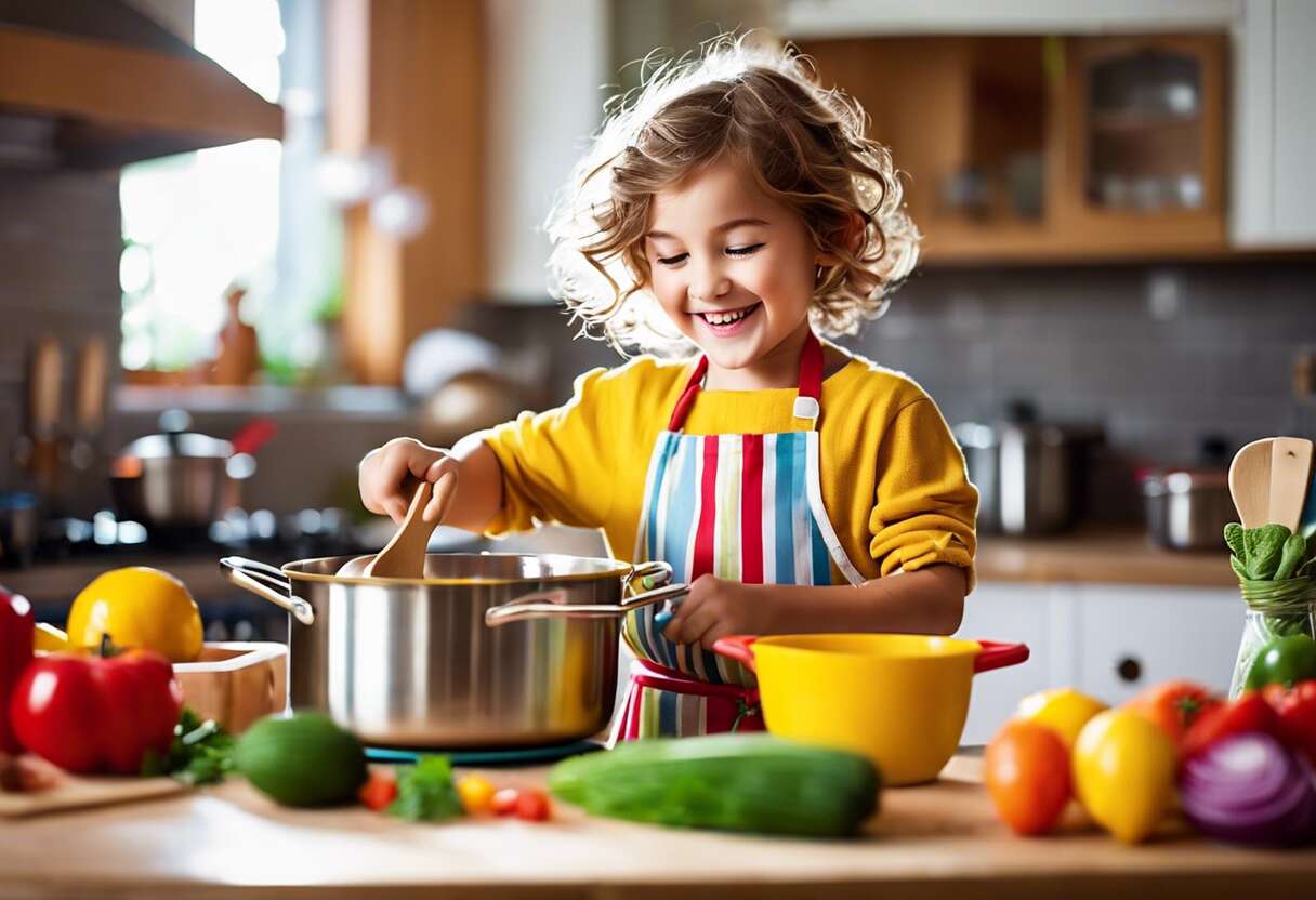 Cuisine ludique : kits pour petits chefs en herbe