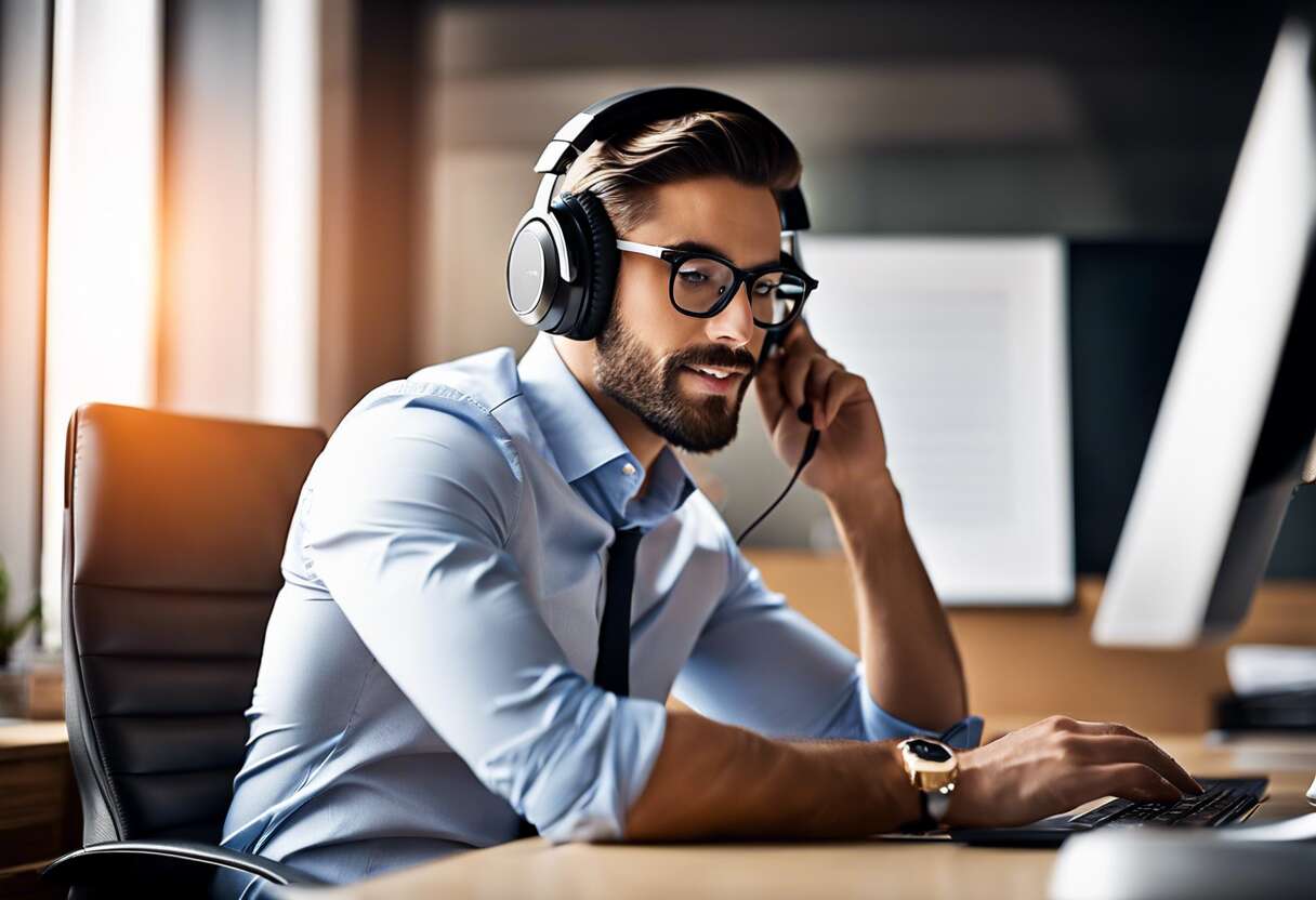 Silence et productivité : casques à réduction de bruit pour professionnels