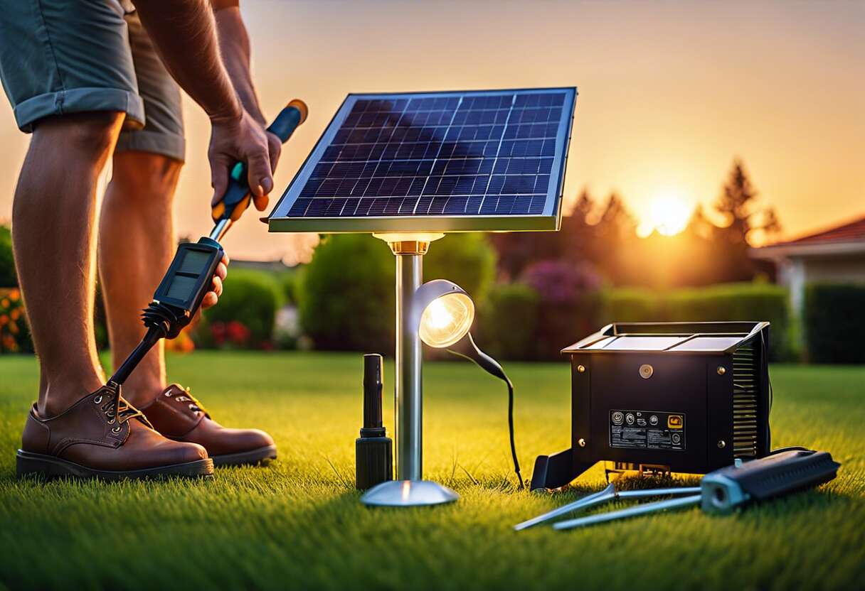 Entretien et dépannage : conseils pratiques pour vos lampes solaires extérieures