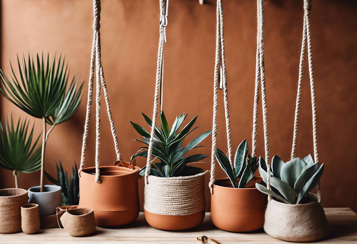 Suspensions florales : ajouter une touche de nature en hauteur