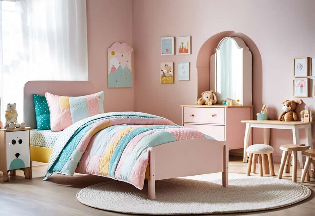 Textiles de chambre d'enfants : choisir des matières sûres et confortables