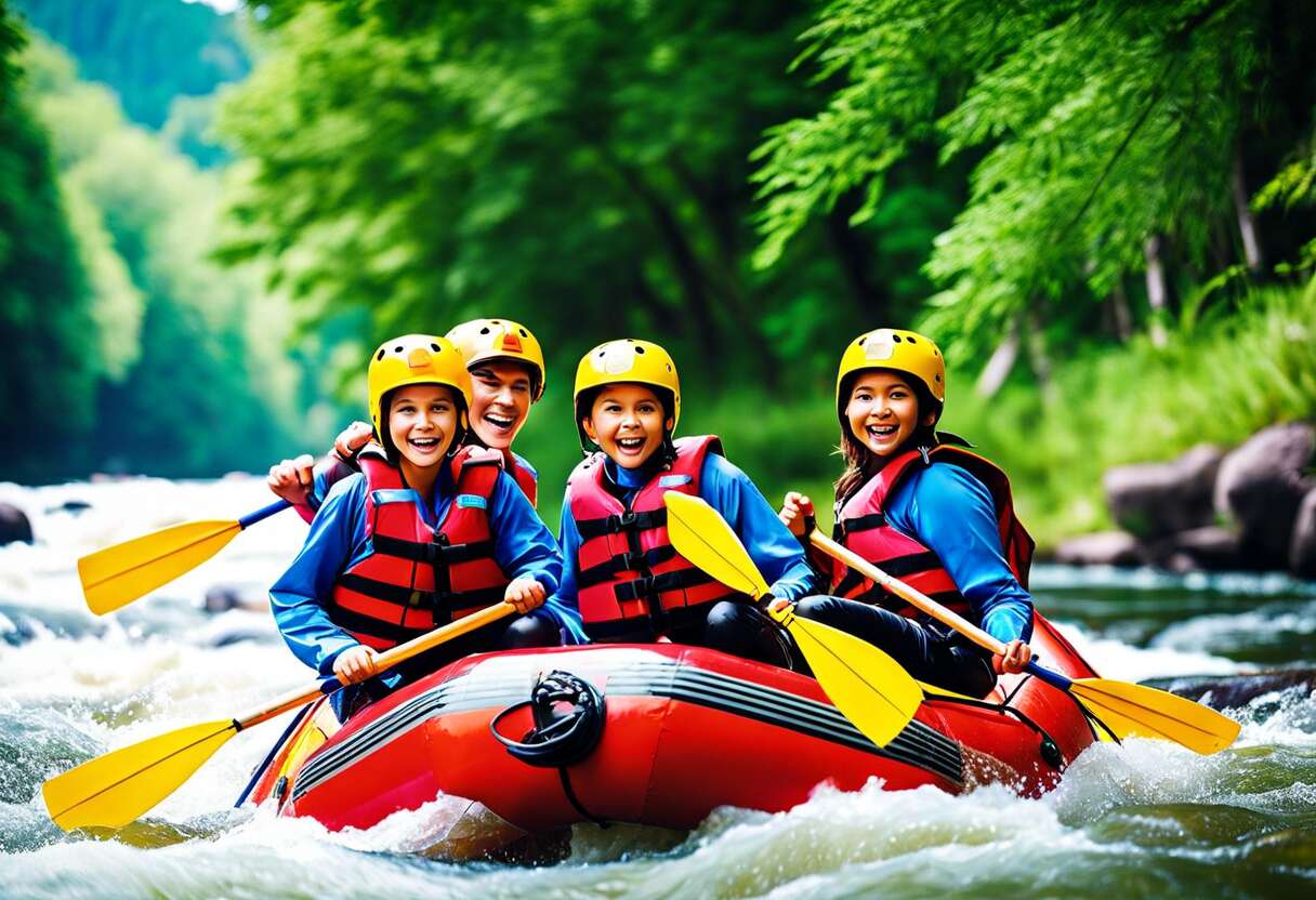 Qu'est-ce que le rafting : initiation à cette aventure familiale