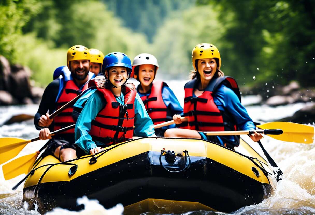 Déroulement d'une session de rafting : à quoi s'attendre ?
