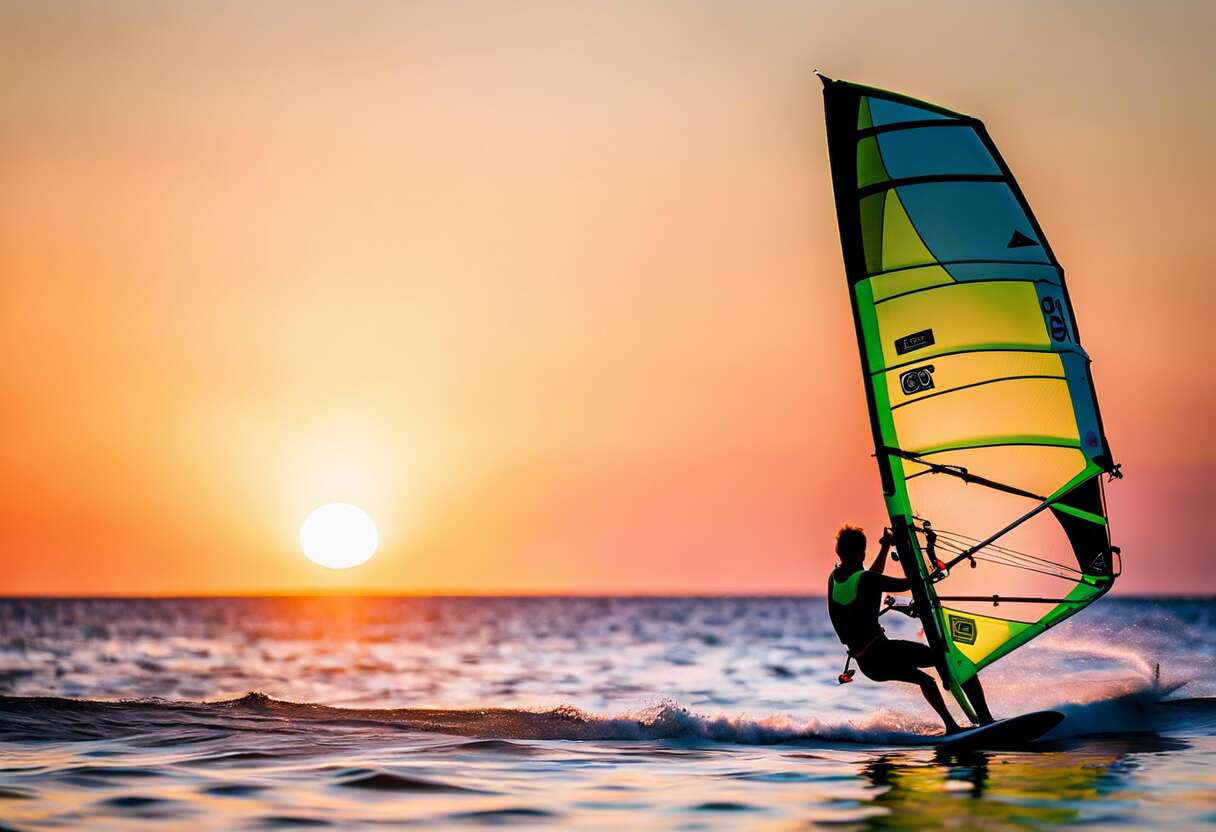 Planche à voile pour débutants : tout ce qu'il faut savoir avant de se lancer