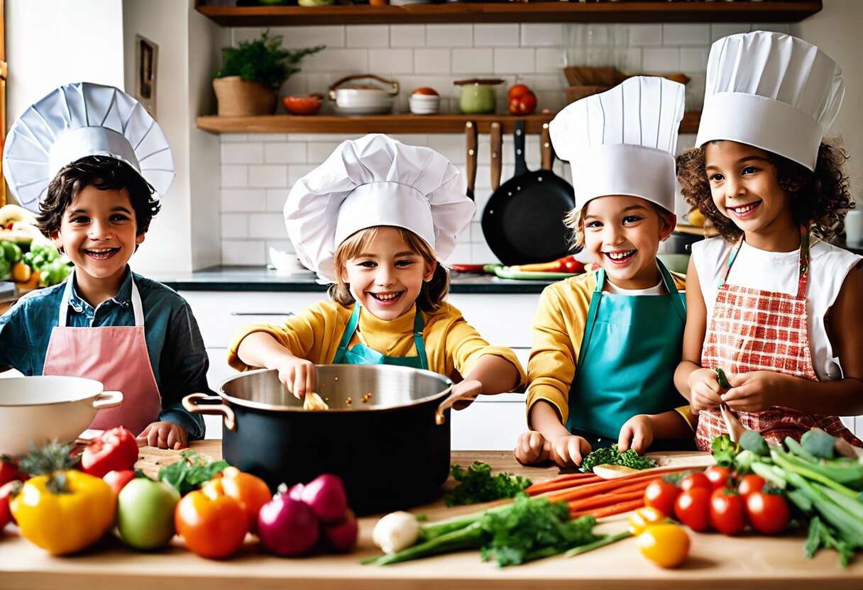 Fête des petits cuistots : idées gourmandes pour jeunes chefs