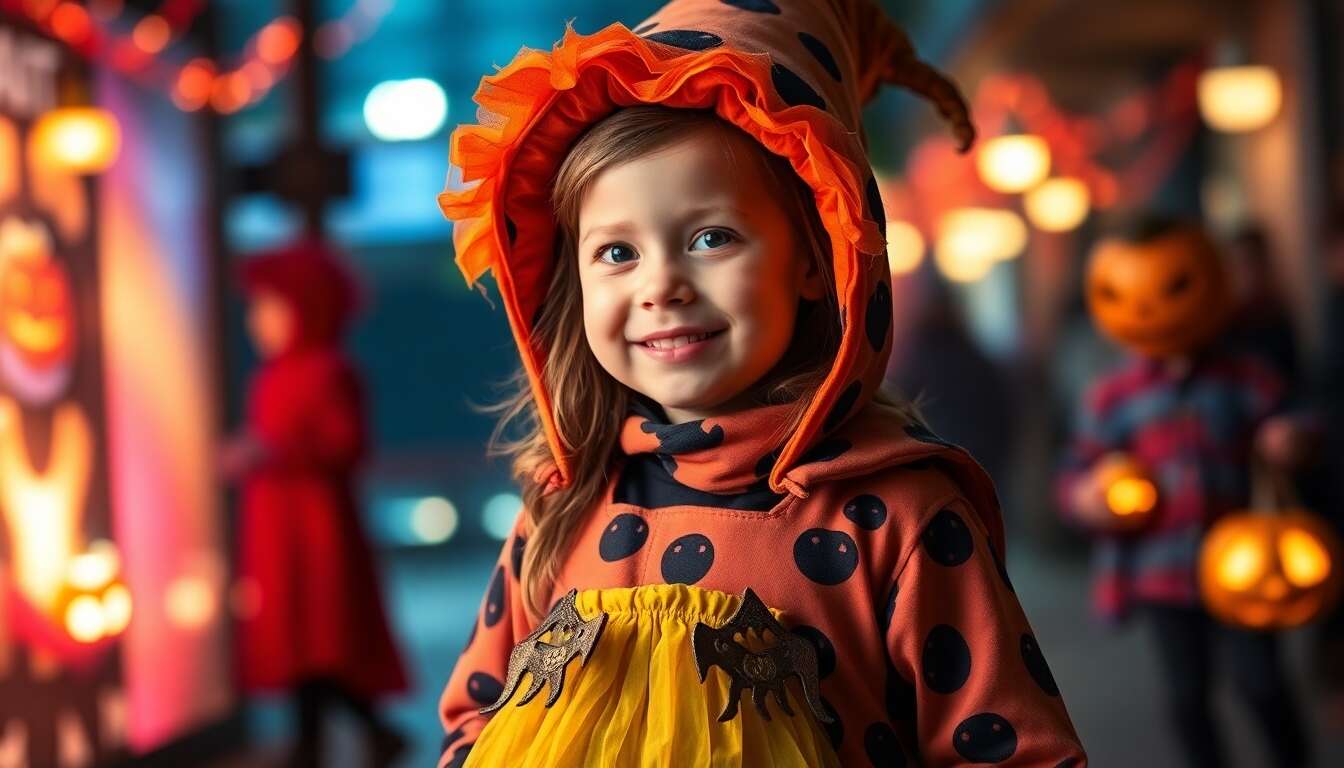 Des idées originales de costumes d'Halloween pour enfants