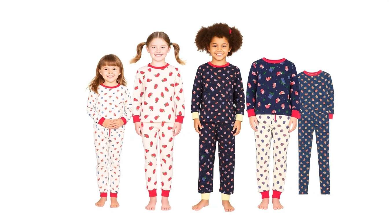 à chaque âge son pyjama : conseils taille et évolution