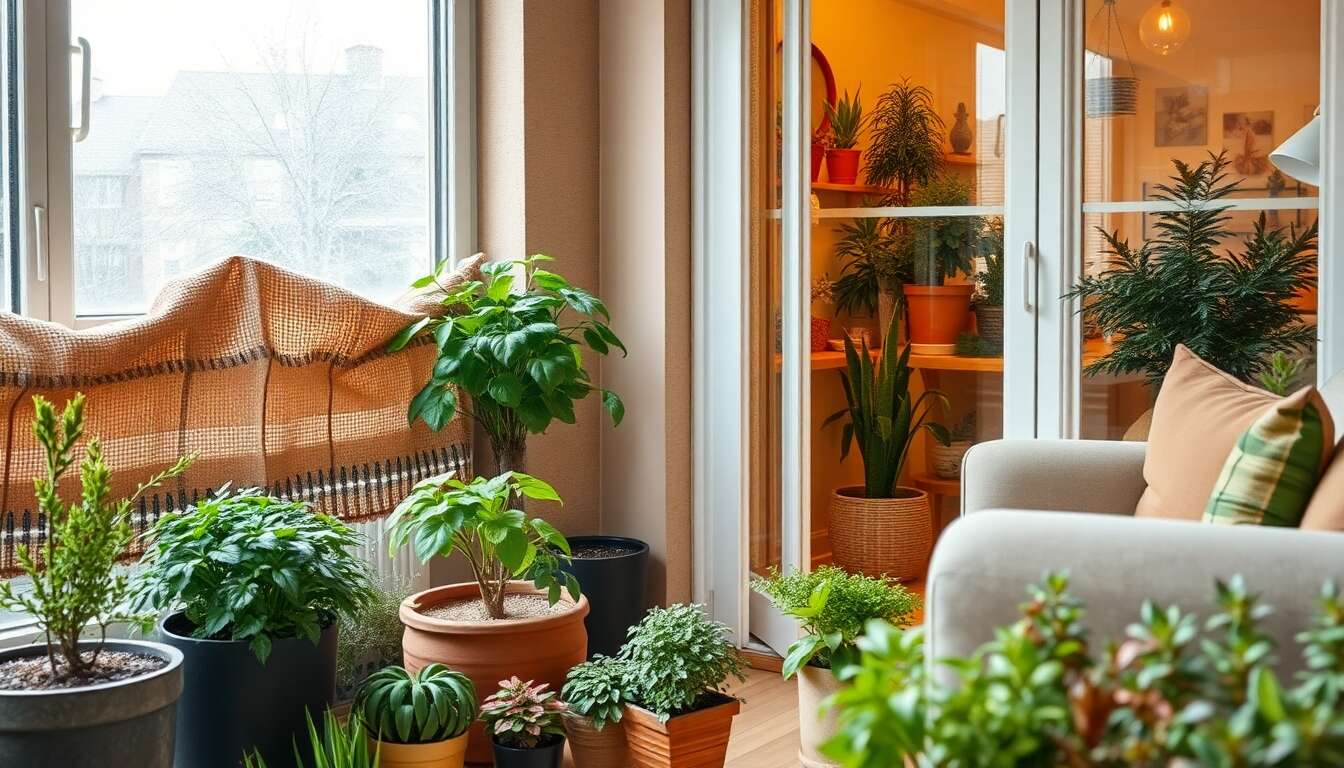 Protection hivernale des plantes : couvrir ou rentrer ses pots ?