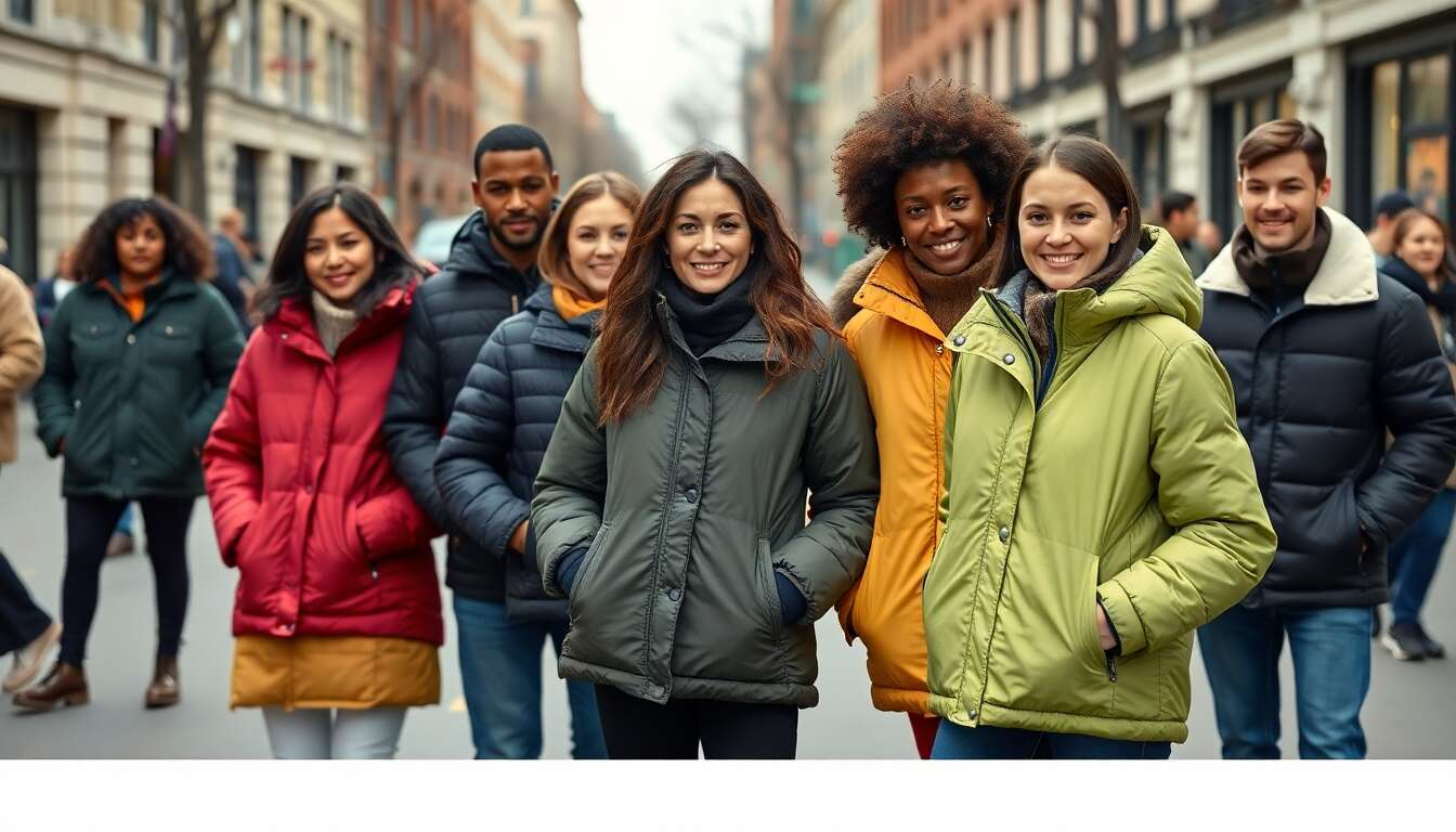 Doudounes éco-responsables : vers une mode hivernale plus verte