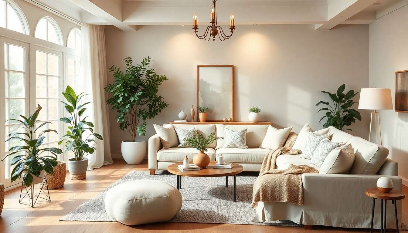 Le lin en décoration : élégance naturelle et bienfaits insoupçonnés