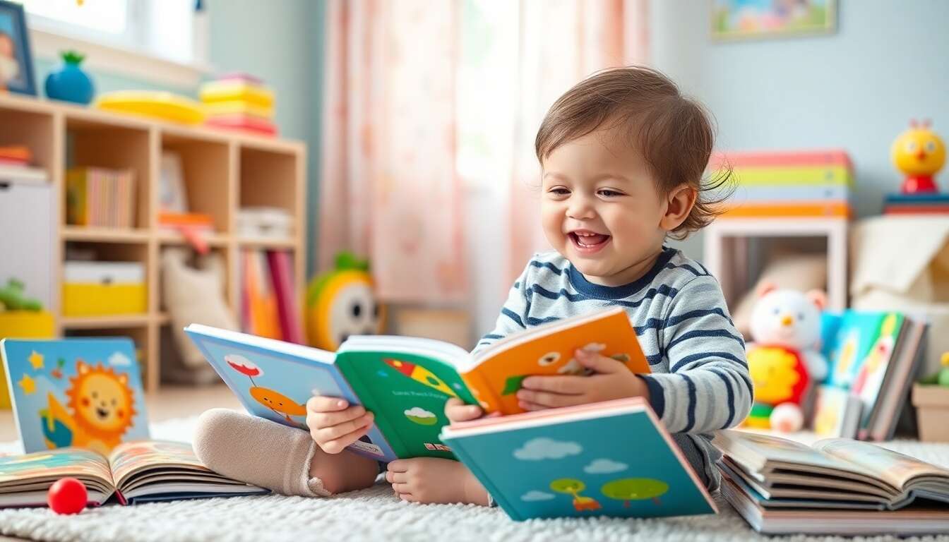 Du bébé à l'écolier : sélection de livres interactifs adaptés à chaque âge