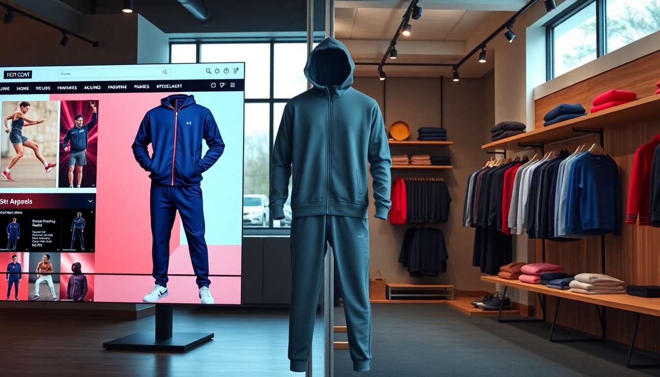 Où acheter son survêtement : avantages du e-commerce vs boutiques spécialisées