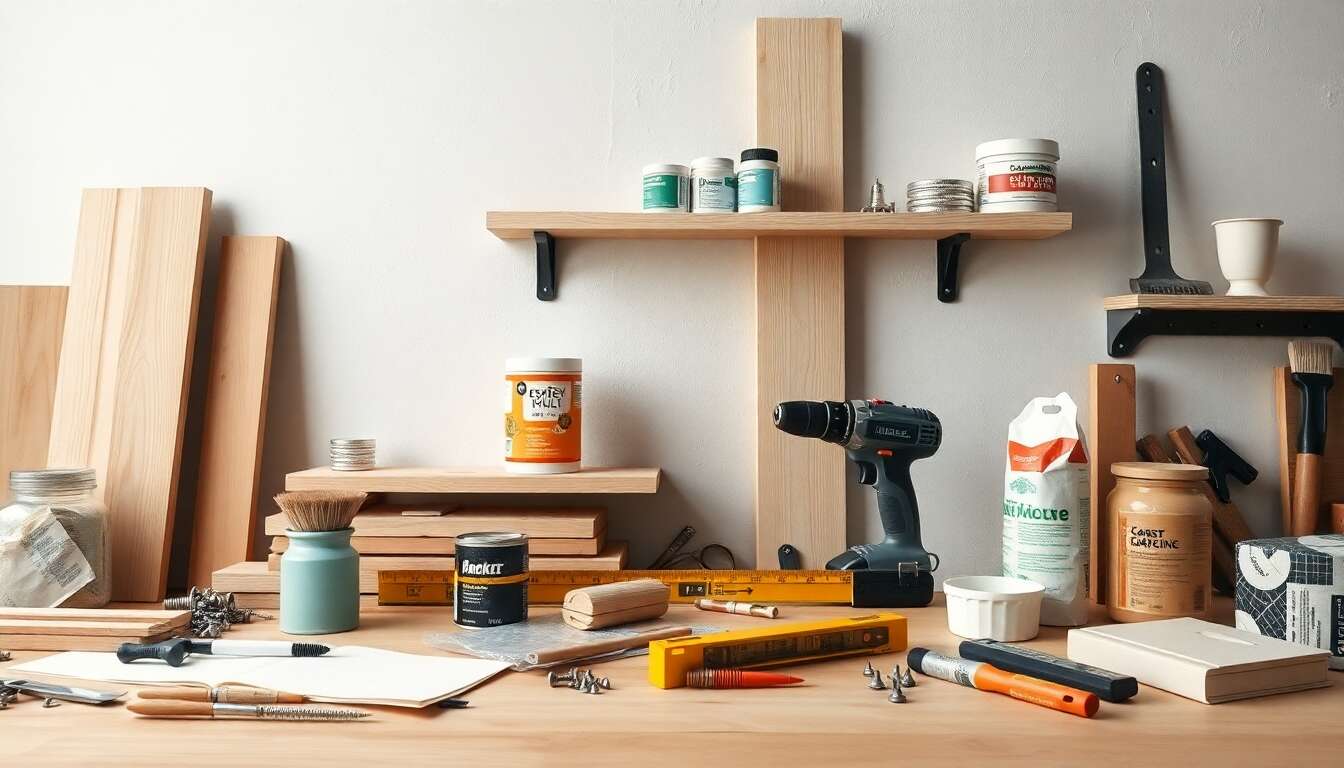 Étagères murales originales : optimiser l'espace avec créativité